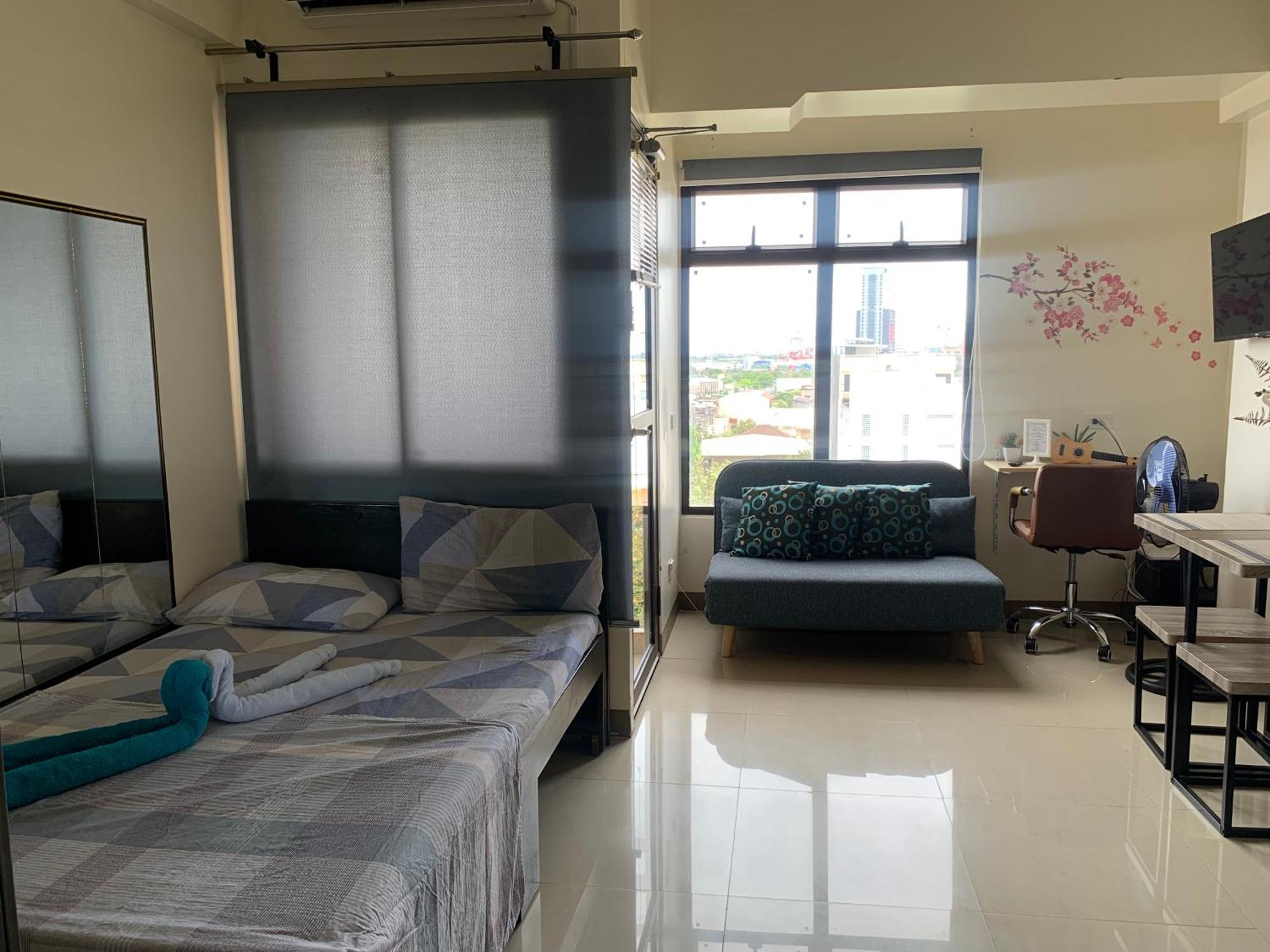 Cozy Studio, Super Fast Internet, Workspace And Washer Cebu Exterior photo